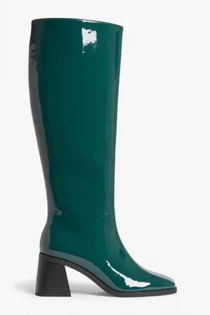 Monki Knee-high boots - Green