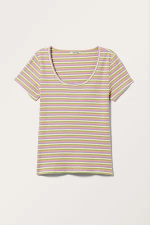 Monki Slim Fit Short Sleeve T-shirt