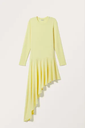 Monki Asymmetric Midi Dress