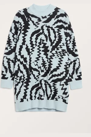Monki Soft oversized knit dress
