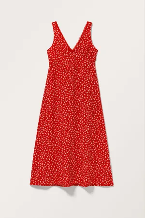 Monki V-neck Maxi Dress