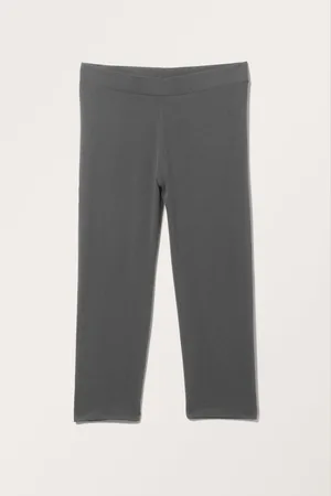 Monki Cupro Capri Trousers