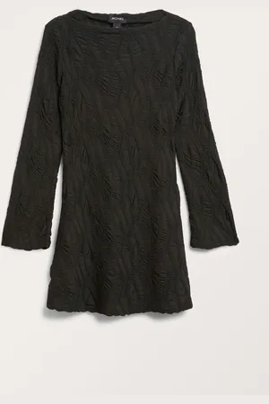Monki Long sleeved structured mini dress