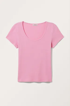 Monki Slim Fit Short Sleeve T-shirt
