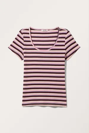 Monki Slim Fit Short Sleeve T-shirt