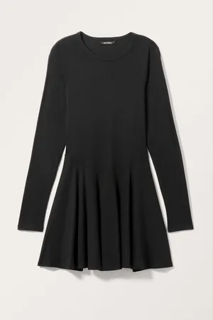 Monki Long Sleeve Mini Dress