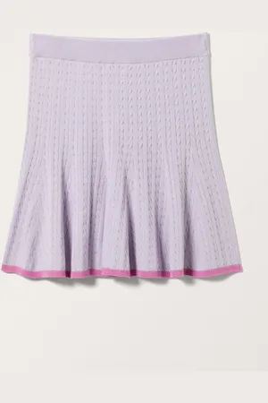 Monki Knitted Mini Skirt