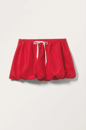 Monki Balloon Mini Skirt