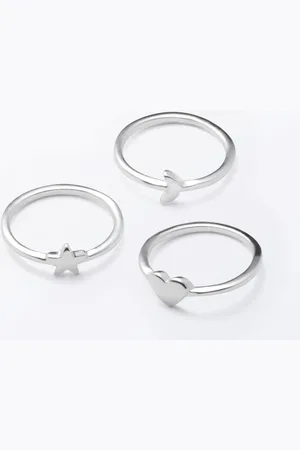 Monki 3-pack Decorative Rings