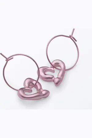 Monki Heart Love Hoops