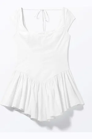 Monki Fit and Flare Mini Dress