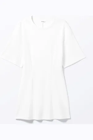 Monki Structured Mini T-shirt Dress