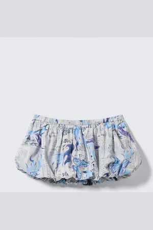 Monki Balloon Mini Cotton Skirt