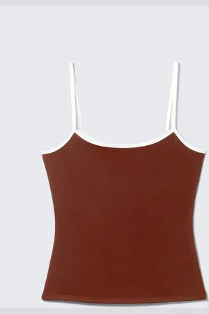 Monki Slim Strappy Tank Top