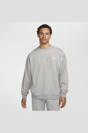 Nike Pánská volná mikina Club Fleece z francouzského froté s kulatým výstřihem