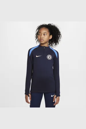 Nike Fotbalové tréninkové tričko Chelsea FC Strike pro větší děti