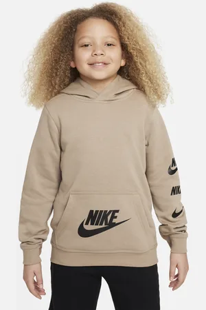 Nike Flísová mikina Sportswear Standard Issue s kapucí pro větší děti