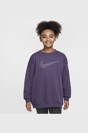 Nike Volnější mikina Sportswear Club Fleece pro větší děti (dívky)