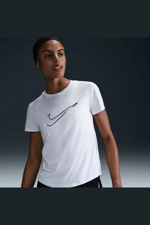 Nike Dámské běžecké tričko Dri-FIT One Swoosh s krátkým rukávem