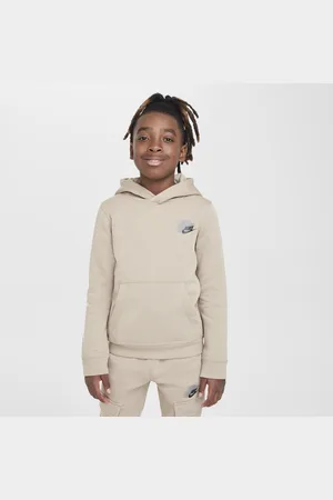 Nike Flísová mikina Sportswear Standard Issue s kapucí pro větší děti (chlapce)