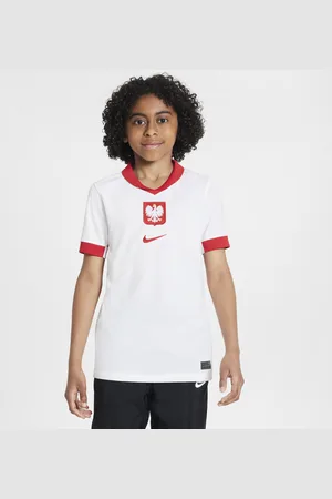 Nike Domácí fotbalový dres Dri-FIT Replica Polsko Stadium 2024/25 pro větší děti