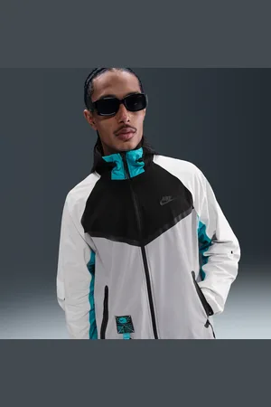 Nike Pánská tkaná bunda Tech Windrunner se zipem po celé délce