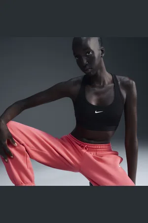 Nike Dámská sportovní podprsenka Swoosh bez vycpávek a s lehkou oporou