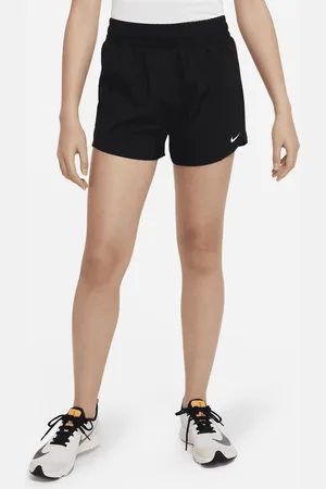 Nike Tkané tréninkové kraťasy One Dri-FIT s vysokým pasem pro větší děti (dívky)