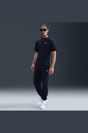 Nike Pánské kalhoty Club z česaného flísu s manžetami