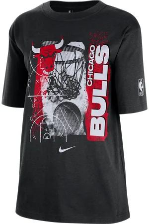 Nike Dámské tričko NBA Chicago Bulls Courtside
