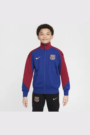 Nike Fotbalová reprezentační domácí bunda Dri-FIT FC Barcelona Academy Pro pro větší děti