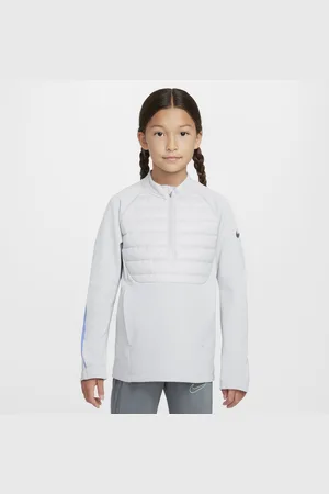 Nike Fotbalové tréninkové tričko Therma-FIT Tottenham Hotspur Academy Winter Warrior pro větší děti