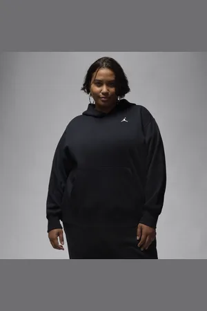 Nike Dámská mikina Jordan Brooklyn Fleece s kapucí (větší velikost)