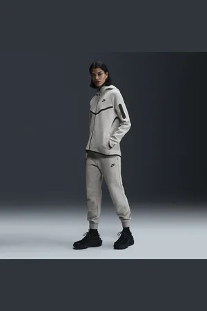 Nike Dámské běžecké kalhoty Sportswear Tech Fleece se středně vysokým pasem