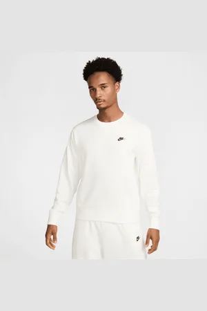 Nike Pánská mikina Club z francouzského froté s kulatým výstřihem