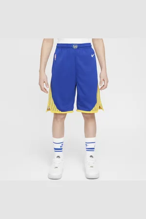 Nike Kraťasy NBA Swingman Golden State Warriors 2023/24 Icon Edition pro větší děti (chlapce)