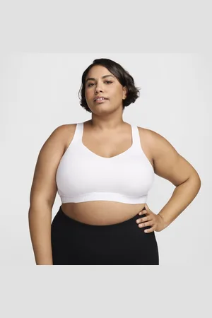 Nike Dámská nastavitelná sportovní podprsenka Indy se silnou oporou a vycpávkami (větší velikost)