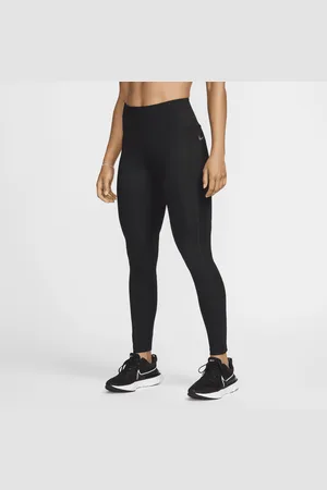 Nike Dámské běžecké legíny Epic Fast se středně vysokým pasem a kapsou
