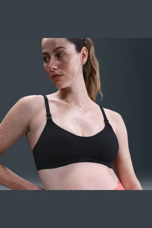 Nike Dámská sportovní podprsenka na kojení (M) Alate Minimalists vycpávkami a lehkou oporou (mateřská)