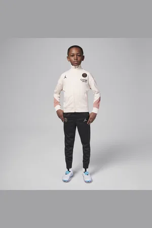 Nike Pleteninová fotbalová sportovní souprava Jordan Dri-FIT Paris Saint-Germain Strike pro malé děti, třetí