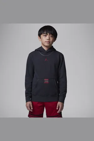 Nike Flísová mikina Jordan J-Day Brooklyn s kapucí pro větší děti
