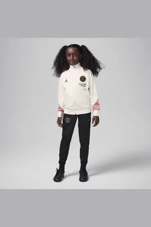 Nike Třetí fotbalová pleteninová sportovní souprava Jordan Dri-FIT Paris Saint-Germain Strike pro větší děti, třetí