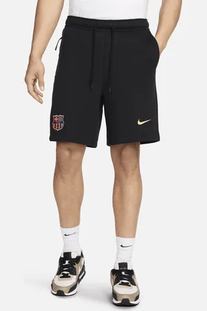 Nike Pánské fotbalové kraťasy FC Barcelona Tech Fleece