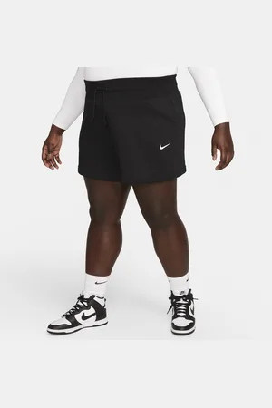 Nike Dámské kraťasy ve volném střihu s vysokým pasem Sportswear Phoenix Fleece (větší velikost)