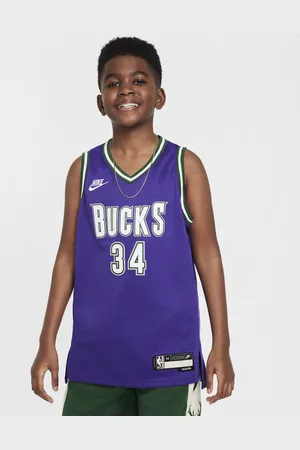 Nike Dres Dri-FIT NBA Swingman Janis Adetokunbo Milwaukee Bucks pro větší děti