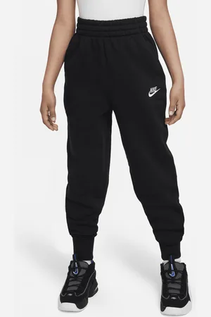 Nike Přiléhavé kalhoty Sportswear Club Fleece s vysokým pasem pro větší děti (dívky)