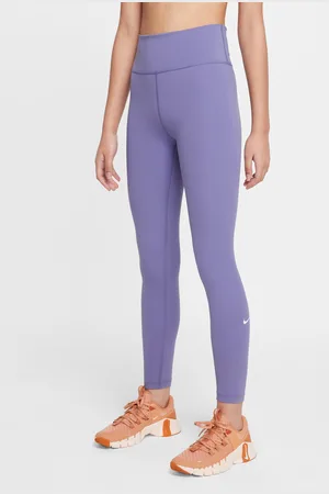 Nike Legíny One Dri-FIT s vysokým pasem pro větší děti (dívky)