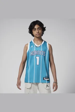 Nike Dres Dri-FIT NBA Swingman Charlotte Hornets 2023/24 Icon Edition pro větší děti (chlapce)