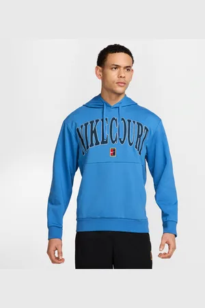 Nike Pánská flísová tenisová mikina Dri-FIT Court Heritage s kapucí