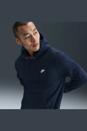 Nike Pánská flísová mikina Club s kapucí